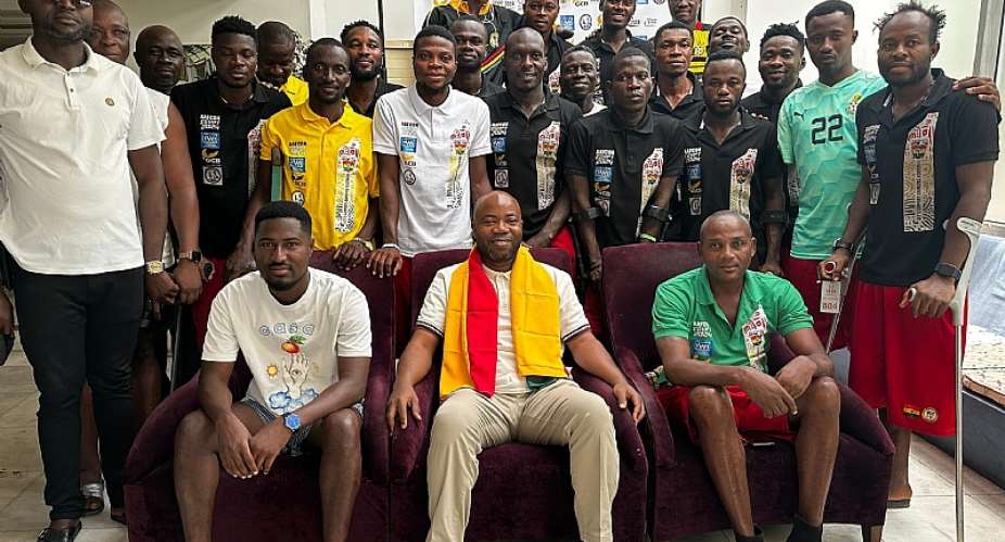 NPC Ghana President in Egypt to support Black Challenge to win 2024 AAFCON trophy