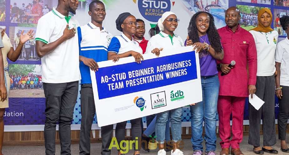 AG-STUD Bootcamp 2024: Damongo Agriculture College and Osei Kofi Fosu win big