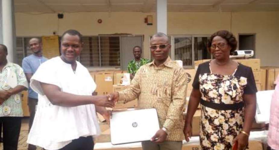 Upper West Health Directorate presented with ICT equipment