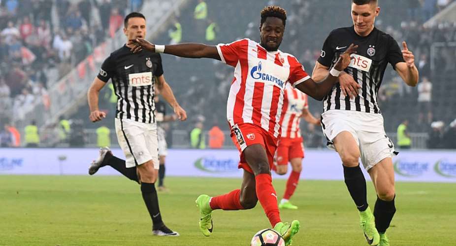 Richmond Boakye misses out on Serbian Cup as Red Star Belgrade lose 1-0 to rivals Partizan in final