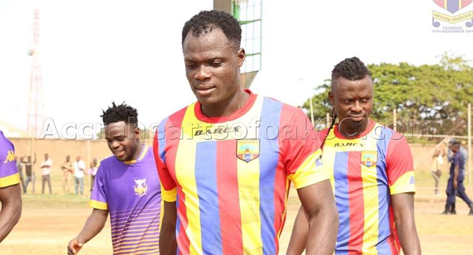 Hearts of Oak defender Insuah Musah sidelined for TWO months after knee surgery