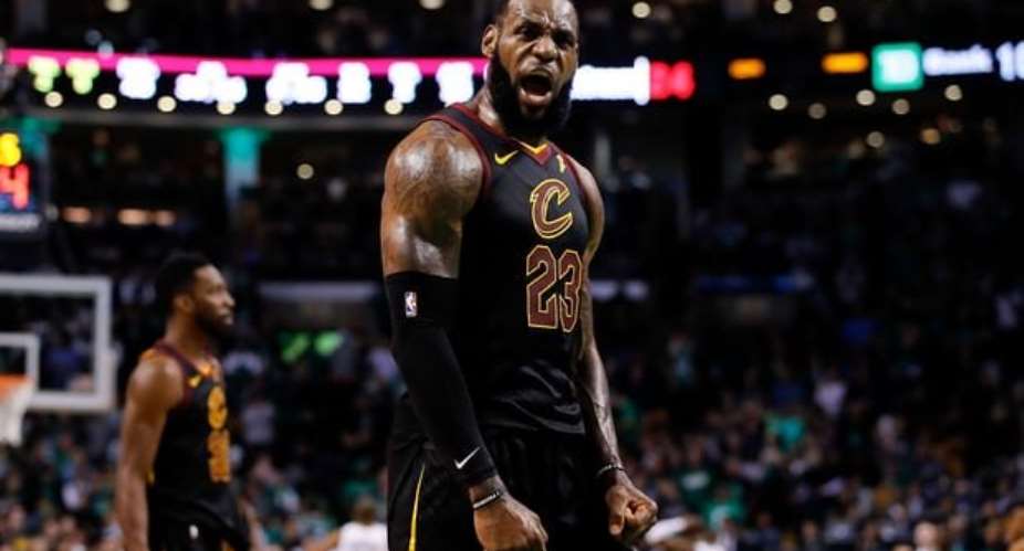 Dazzling LeBron James Carries Cavs Past Celtics And Into NBA Finals