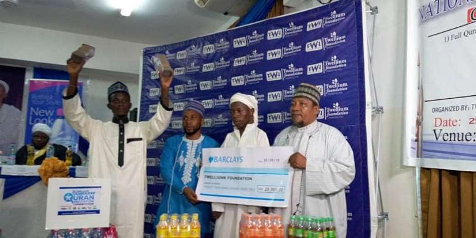 Physically Challenge Student Wins GH20,000 Twellium National Quran Competition
