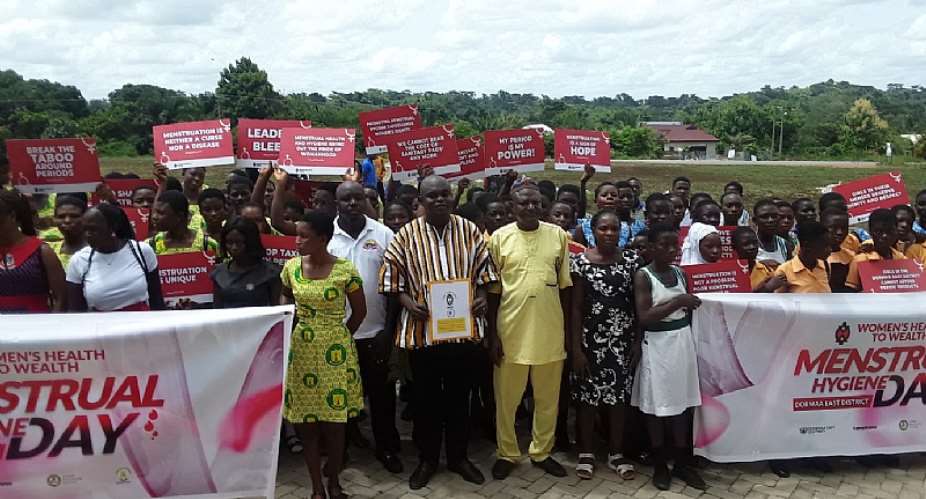 Adolescent Girls in Dormaa East District petition Akufo-Addo to remove taxes on menstrual products