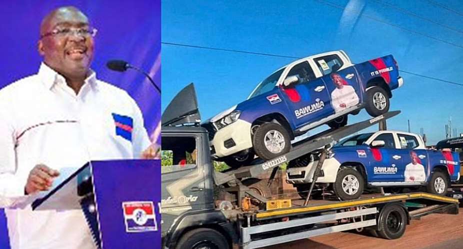 More Cars for Bawumia. More Cash for Bawumia.