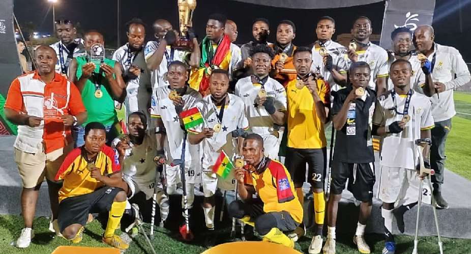 Ghana’s Black Challenge beats Morocco to win 2024 Amputee Africa Cup of Nations