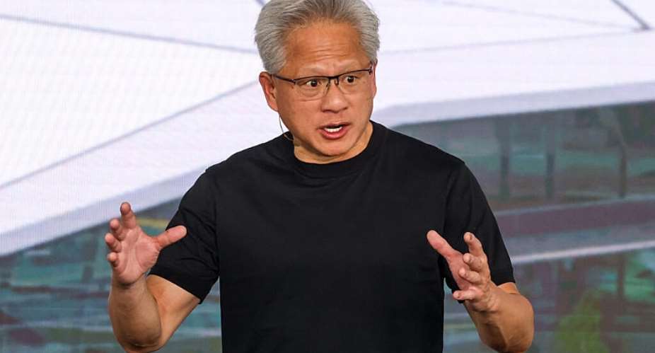 Jensen Huang, founder Nvidia, in Taipei. -  I-Hwa Cheng, AFP