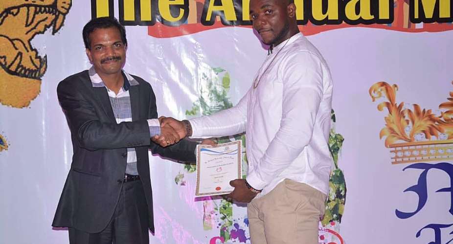 Ghana Rugby Eagle Awarded For Excellence