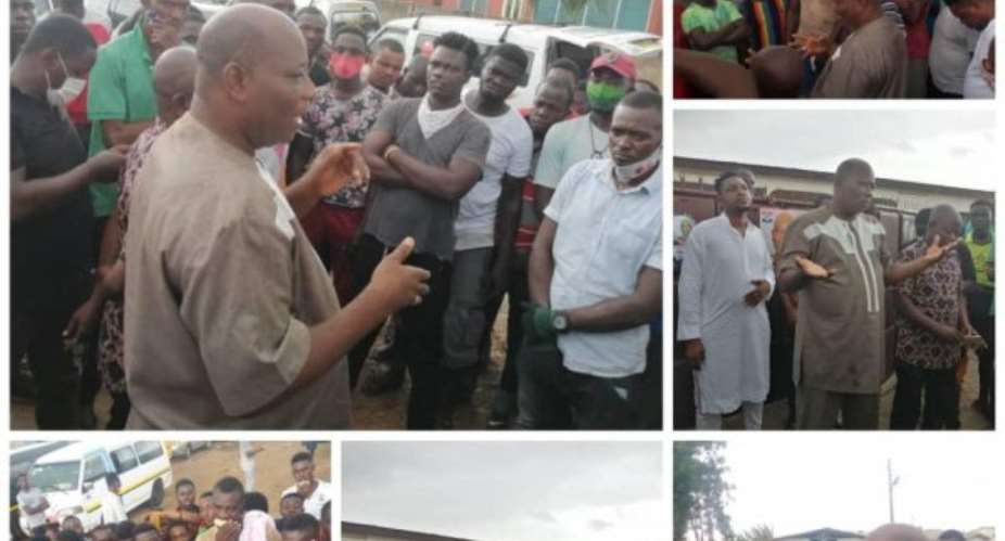 'Trotro' Drivers Solicit Help From Ashaiman NPP Parliamentary Candidate To Stop City Authorities