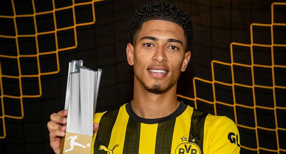 Borussia Dortmund midfielder Jude Bellingham named Bundesliga player of the season