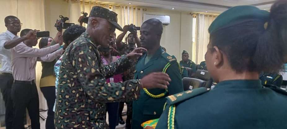 GIS promotes four immigration officers for bravery in Bawku rescue mission