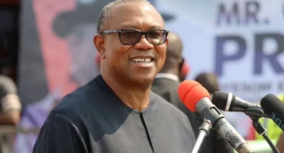 Peter Obi, 2023 presidential candidate for Nigeria's Labour Party