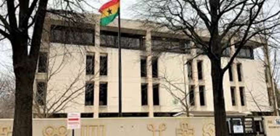 Ghanas embassy in Washington reopens today