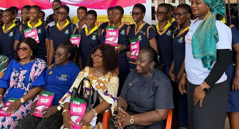 Ghana Education Service partners EcoPeriod to distribute 200 reusable pads for Menstrual Hygiene Day
