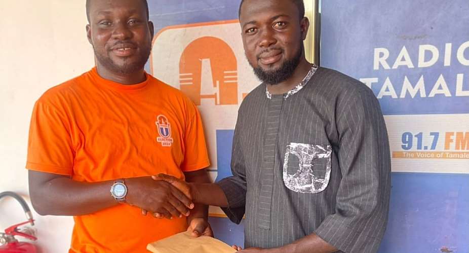 Joyce Bawah Mogtari Supports Radio Tamale’s 10th Anniversary with GH10,000 Donation