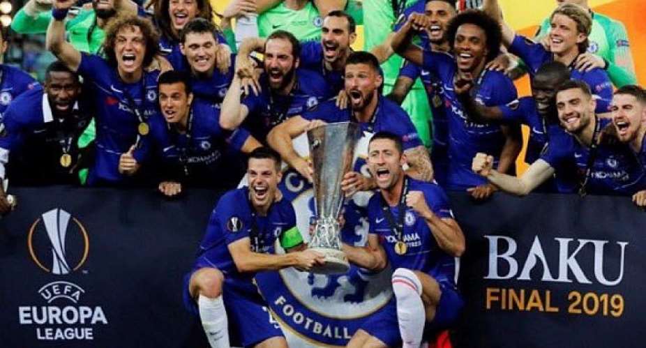 Chelsea Thrash Arsenal To Win Europa League