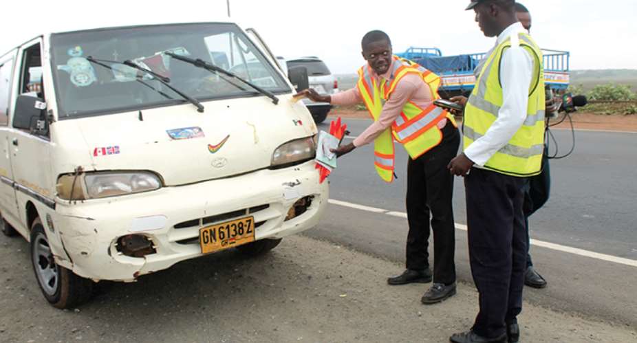 Law On Spot Fine Starts Next Month—Road Safety Boss