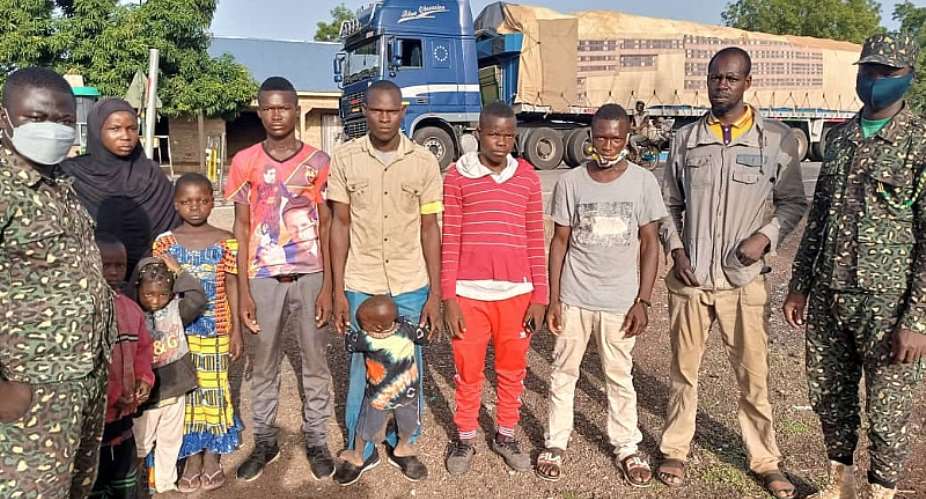 Upper West: 10 Burkinabes Grabbed For Entering Ghana Illegally
