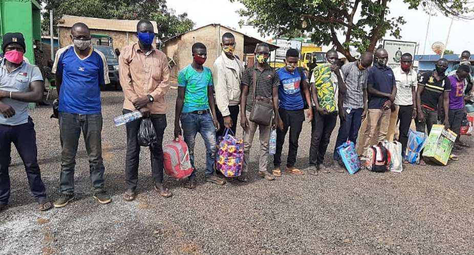 19 Niger Nationals Grabbed For Entering Ghana Illegally