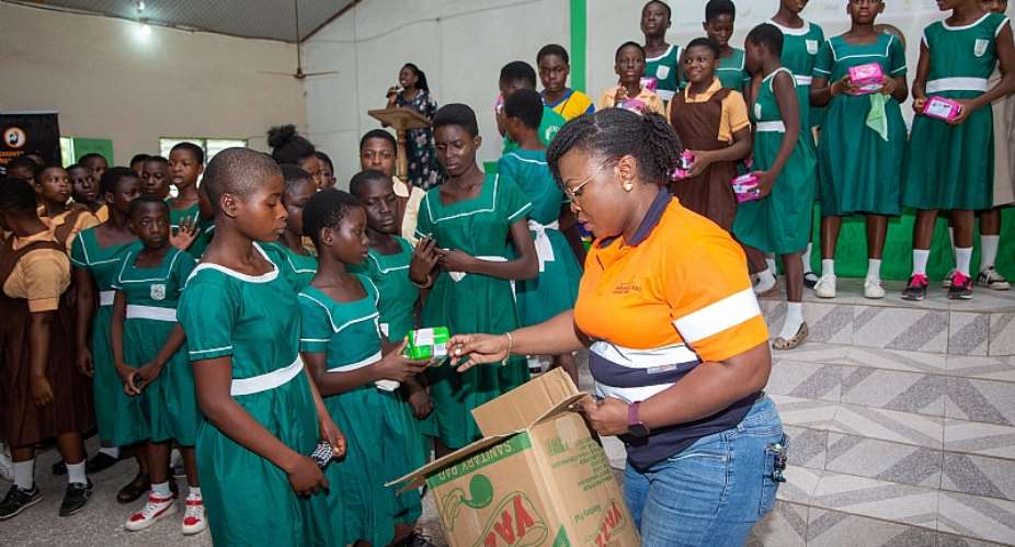 Anglogold Ashanti supports GES in sustained action on menstrual hygiene