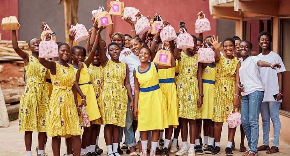 We use fose diapers, toilet rolls during menses — Girls reveal as Mace NGO supplies free sanitary pads