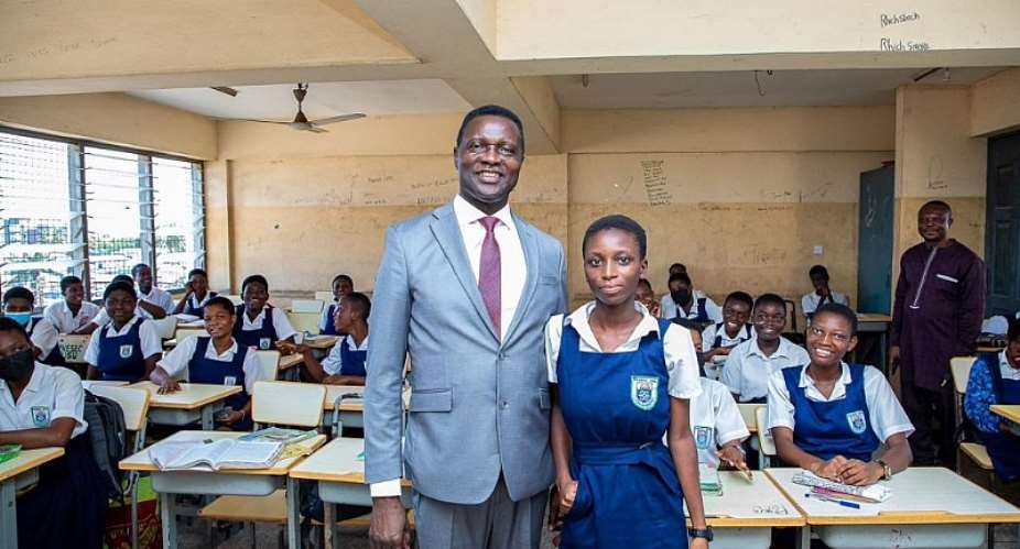 A promise kept: Education Minister delivers on PRESEC Osu Form 3 block restoration