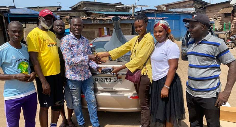 AUCC Students develop early warning system to improve flood resilience in Odawna Sahara Community