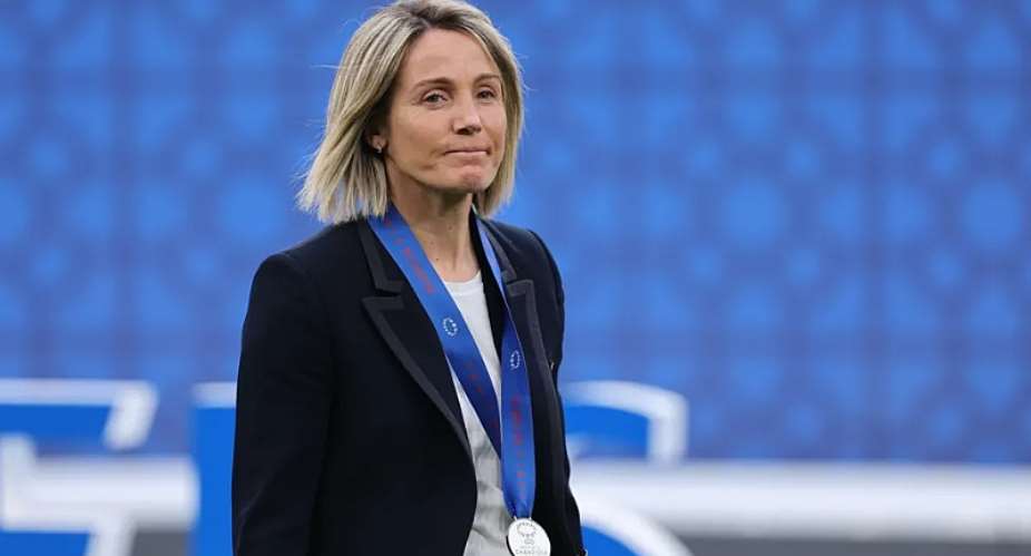 GETTY IMAGESImage caption: Sonia Bompastor won the Womens Champions League as a manager with Lyon in 2022, but suffered defeat by Barcelona in this years final