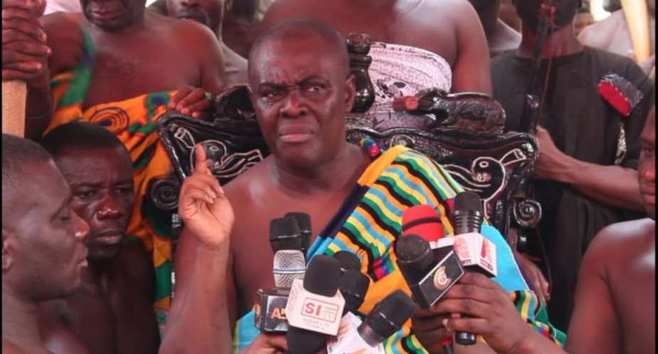 Dormaahene urges due process in Chairman Wontumi probe, questions protest by Minority Leader