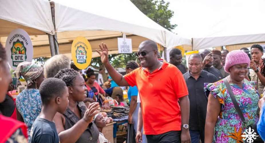 Hon. Sammi Awuku Deserves A Pat On The Back For The Ofie Market Initiative