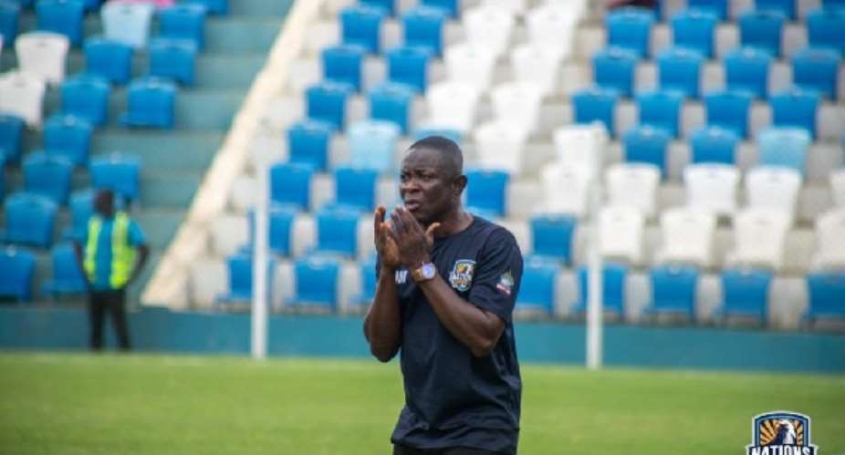 Nations FC coach Kasim Mingle urges team to stay focused in Ghana Premier League title run-in