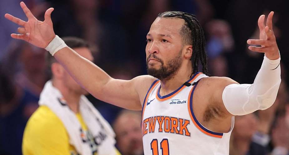 ReutersImage caption: Jalen Brunson converted 12 of his 18 attempts