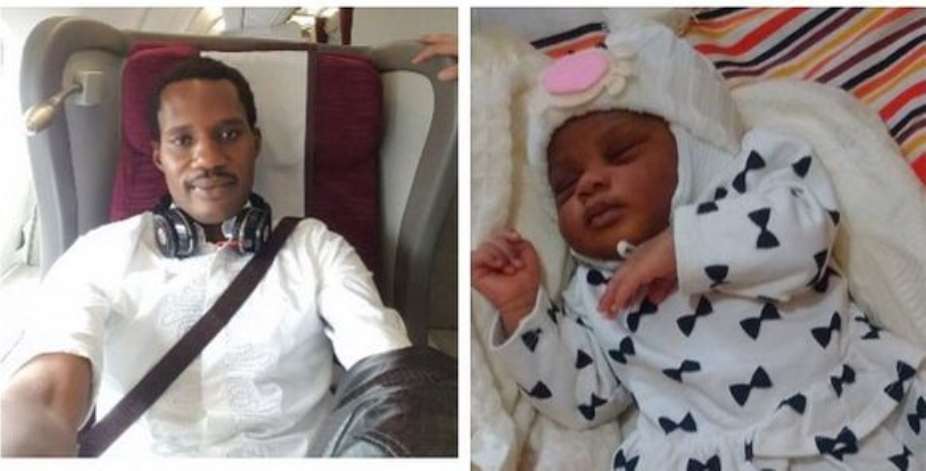 Seun Egbegbes Lover Christens Baby as he Celebrates Birthday in Prison