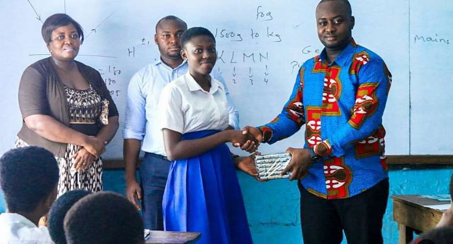Philanthropist Donates Mathsets To School Pupils In Subin