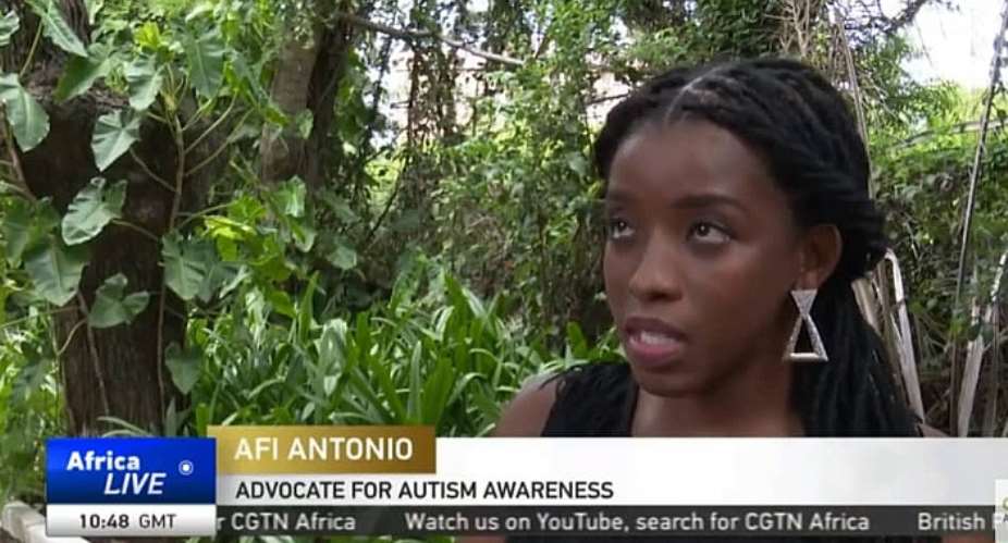 Ghanaian Autism Advocate, Afi Antonio Speaks with CGTN Africa