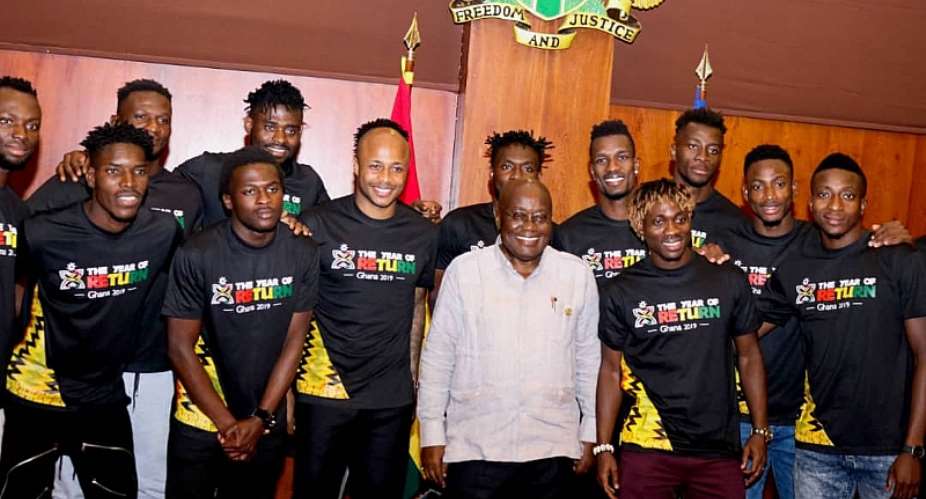 Akufo-Addo Bids Black Stars Farewell Ahead Of The 2019 AFCON
