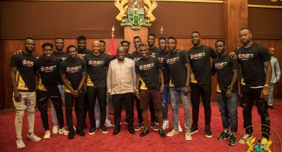 AFCON 2019: 'Ghanaians Are Solidly Behind You' - Prez. Akufo Addo Tells Black Stars Players