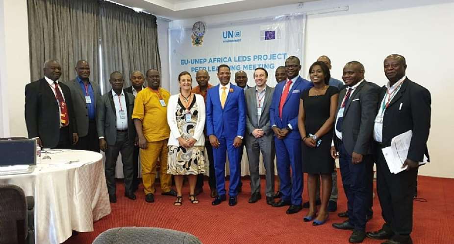 Participants at EU-UNEP Africa LEDS Project Peer Learning Meeting