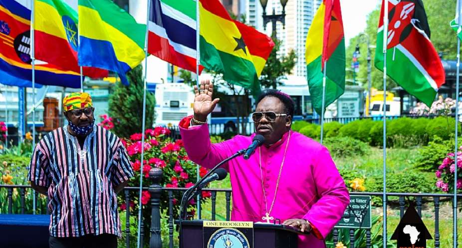 New York based Ghanaian Bishop Honored by the City Of Brooklyn