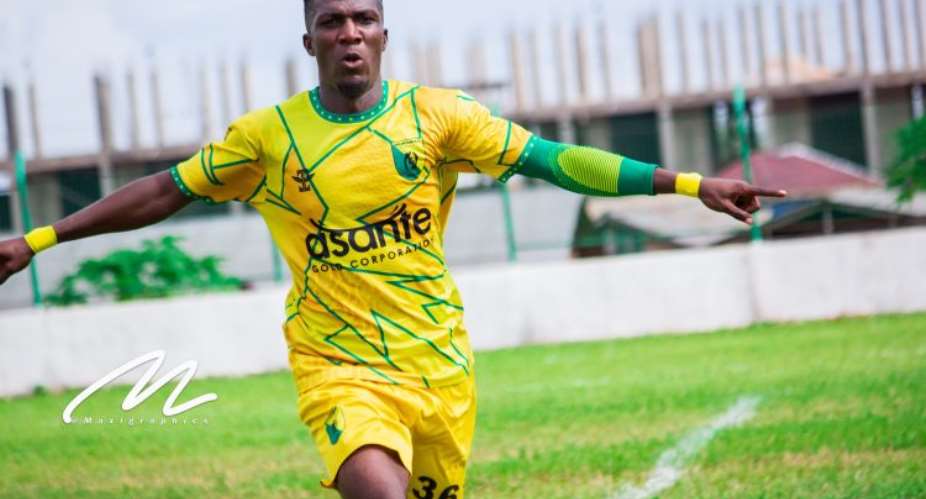 Gold Stars striker Abednego Tetteh open to Asante Kotoko move