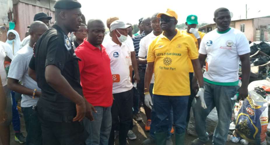 The officials during the exercise