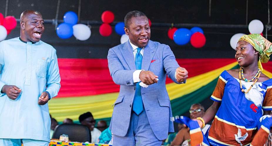 Effutu: Stop eating at night and take care of your health — Afenyo Markin advise constituents