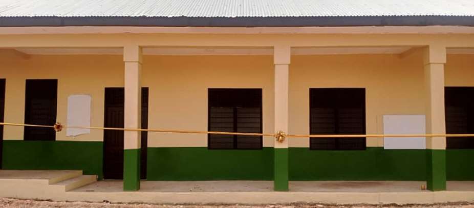Renovated Amakye-Bare school block handed over to community