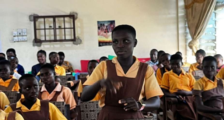 CapeCoastDeaf students trained on technology-facilitated gender-based violence