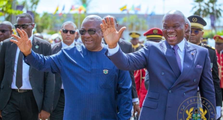 President Mahama attends innovation and development forum in Gabon