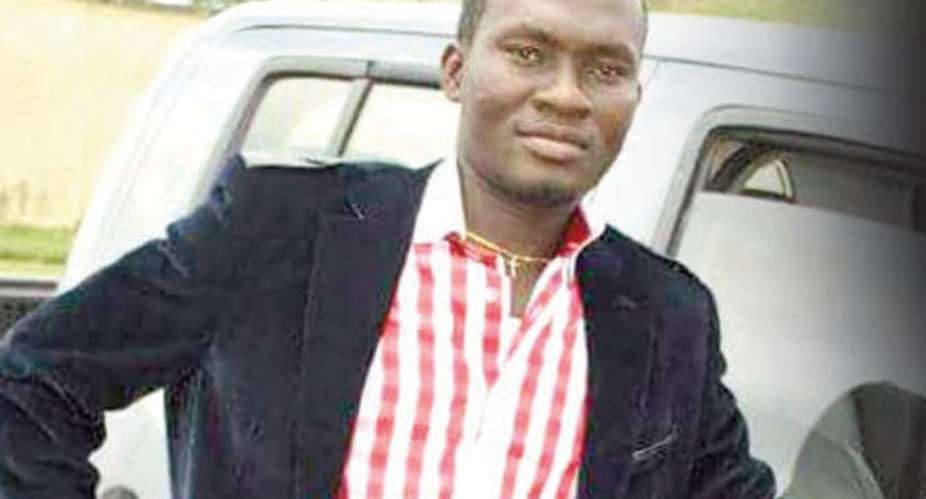 Suspect Kweku Mintah, the gospel musician
