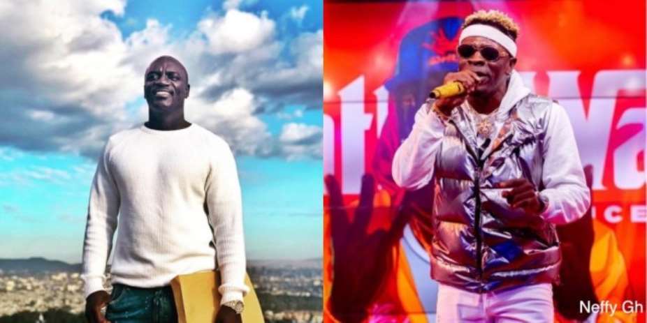 Shatta Wale Featured In An Upcoming Reggae Album Titled Akon And His Friends