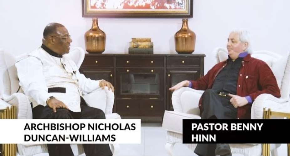 'If he will go, let him go in good health, on victory note' – Duncan-Williams prays for ailing Benny Hinn