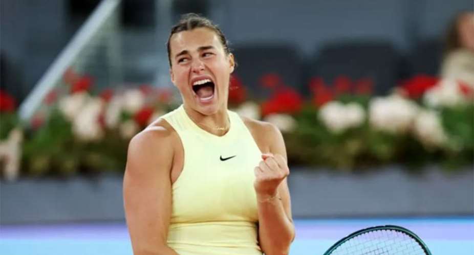 GETTY IMAGESImage caption: Sabalenka won the Madrid Open in 2021 and 2023