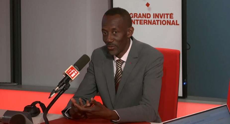 Bally Bagayoko in the RFI studio on 22 April, 2026, to talk about challenges hes faced since becoming mayor of Saint-Denis, north of Paris. -  rfi